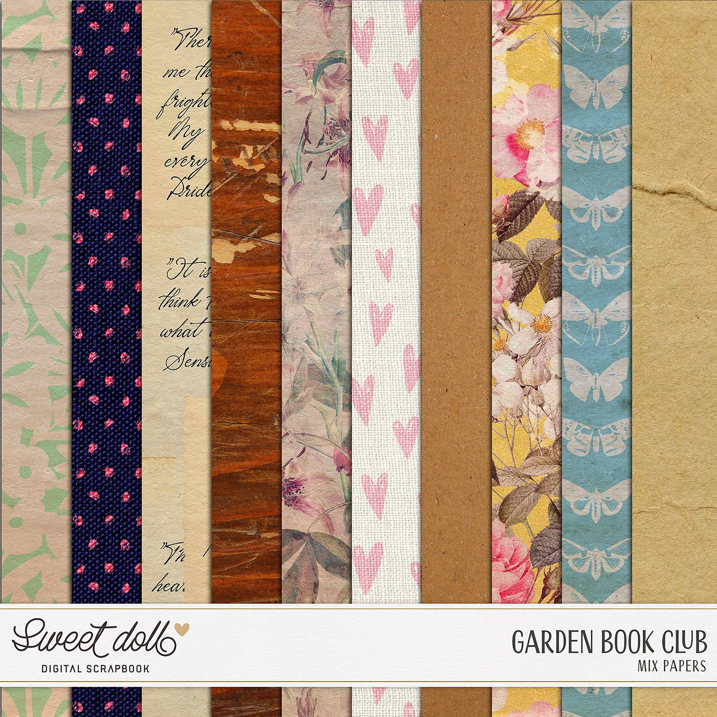 Garden Book Club {Mix Papers}