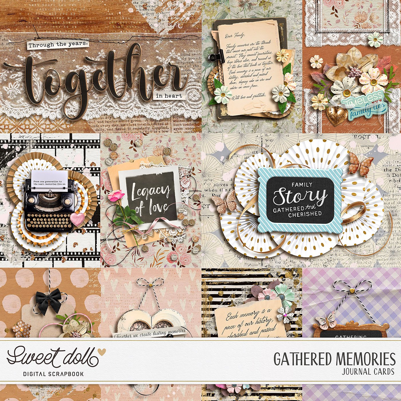 Gathered Memories {Cards}
