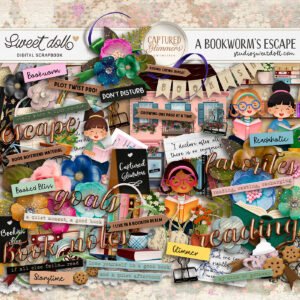 Captured Glimmers: A Bookworm’s Escape {Elements}