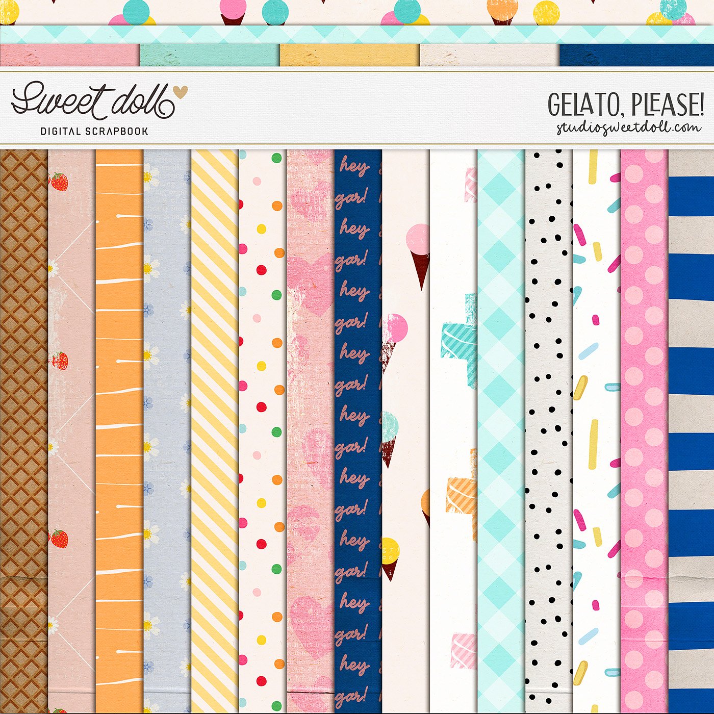Gelato, Please! {Papers}