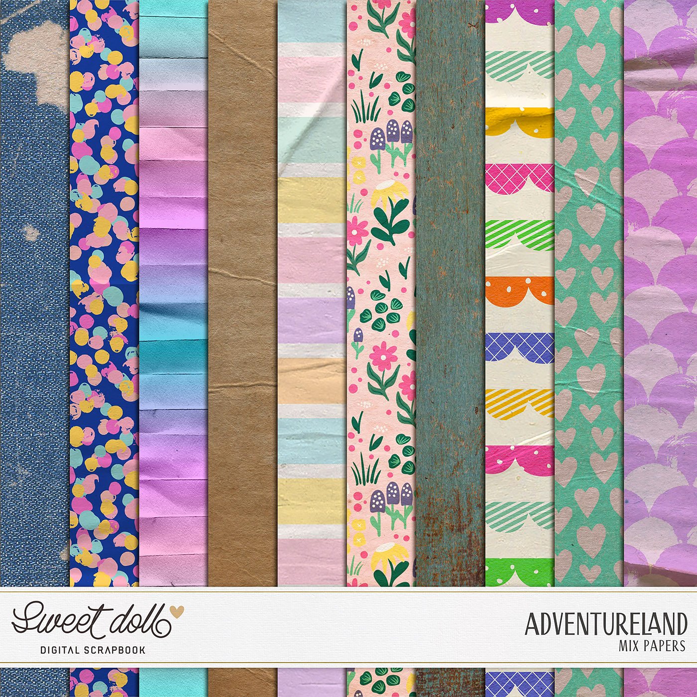 Adventureland {mix papers}