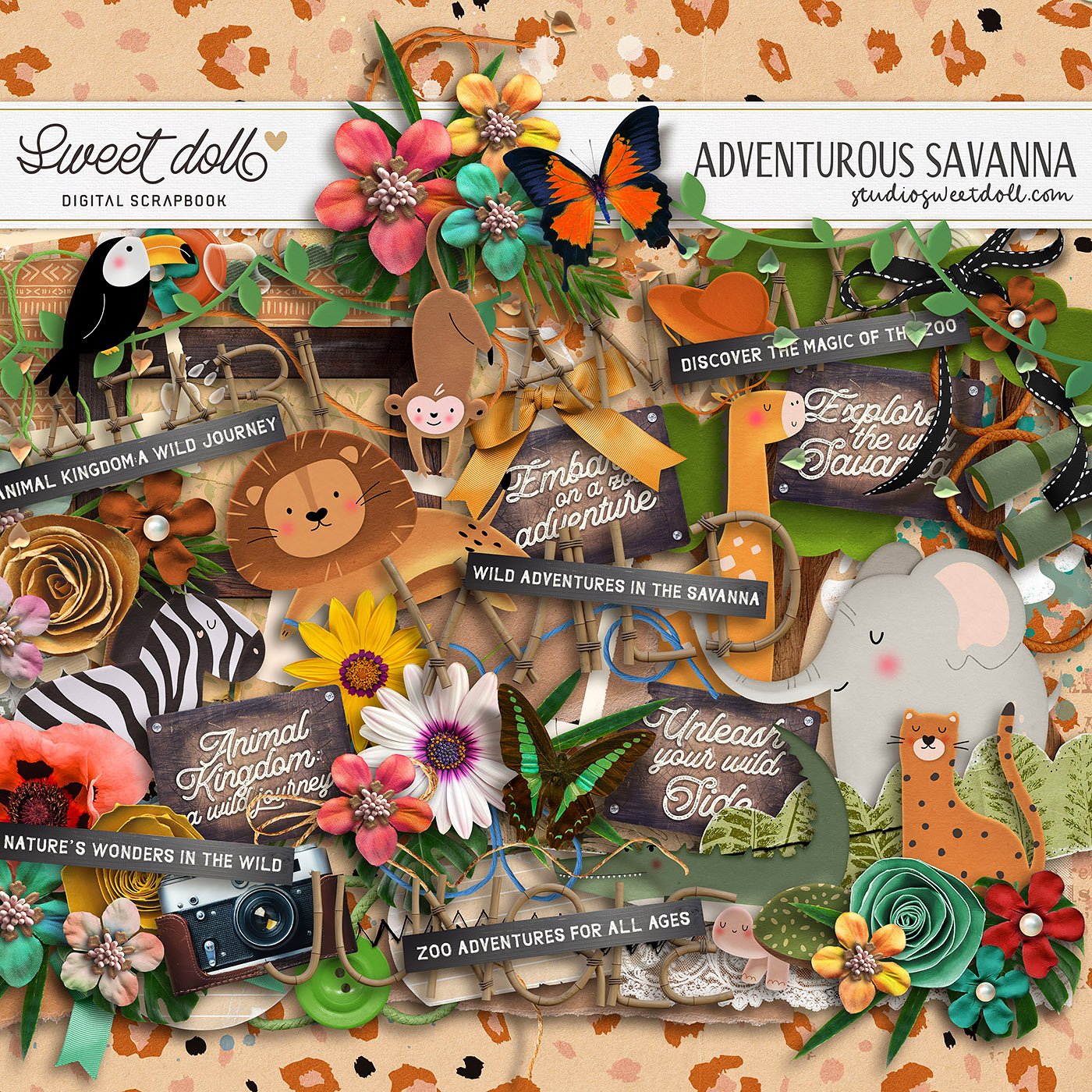 Adventurous Savanna {elements}