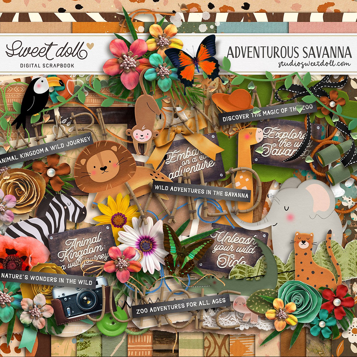Adventurous Savanna {full kit}