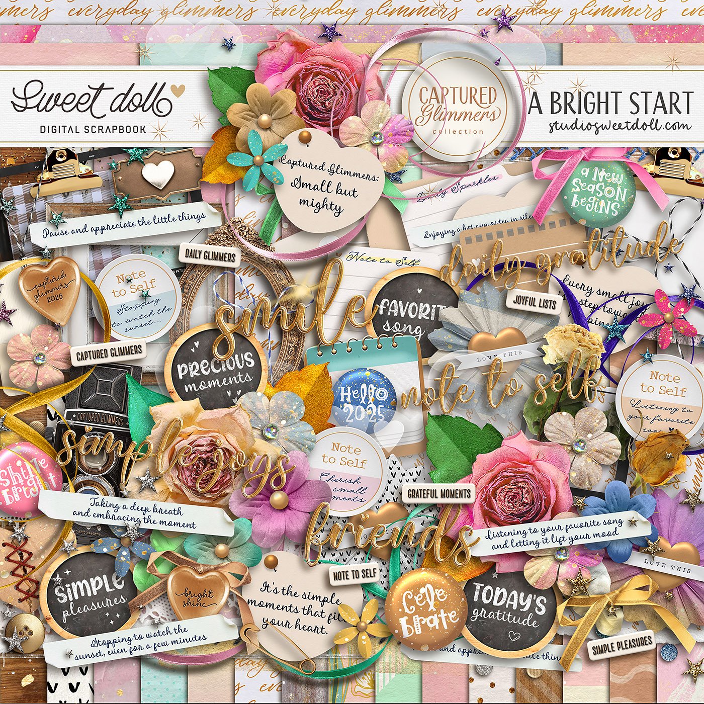 Captured Glimmers: A Bright Start {full kit}