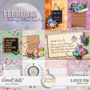Captured Glimmers: A Gentle Flow {cards}
