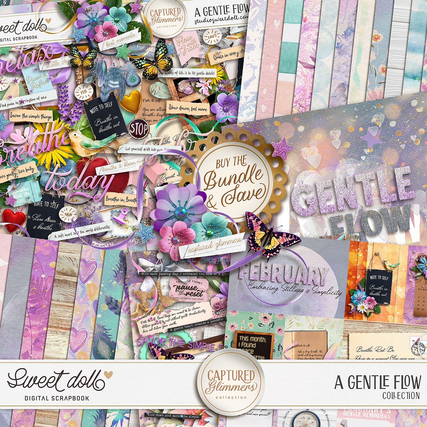 Captured Glimmers: A Gentle Flow {collection}