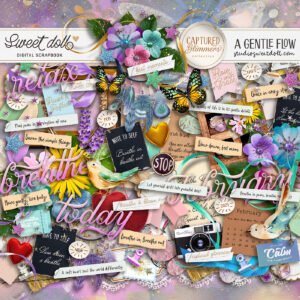 Captured Glimmers: A Gentle Flow {elements}
