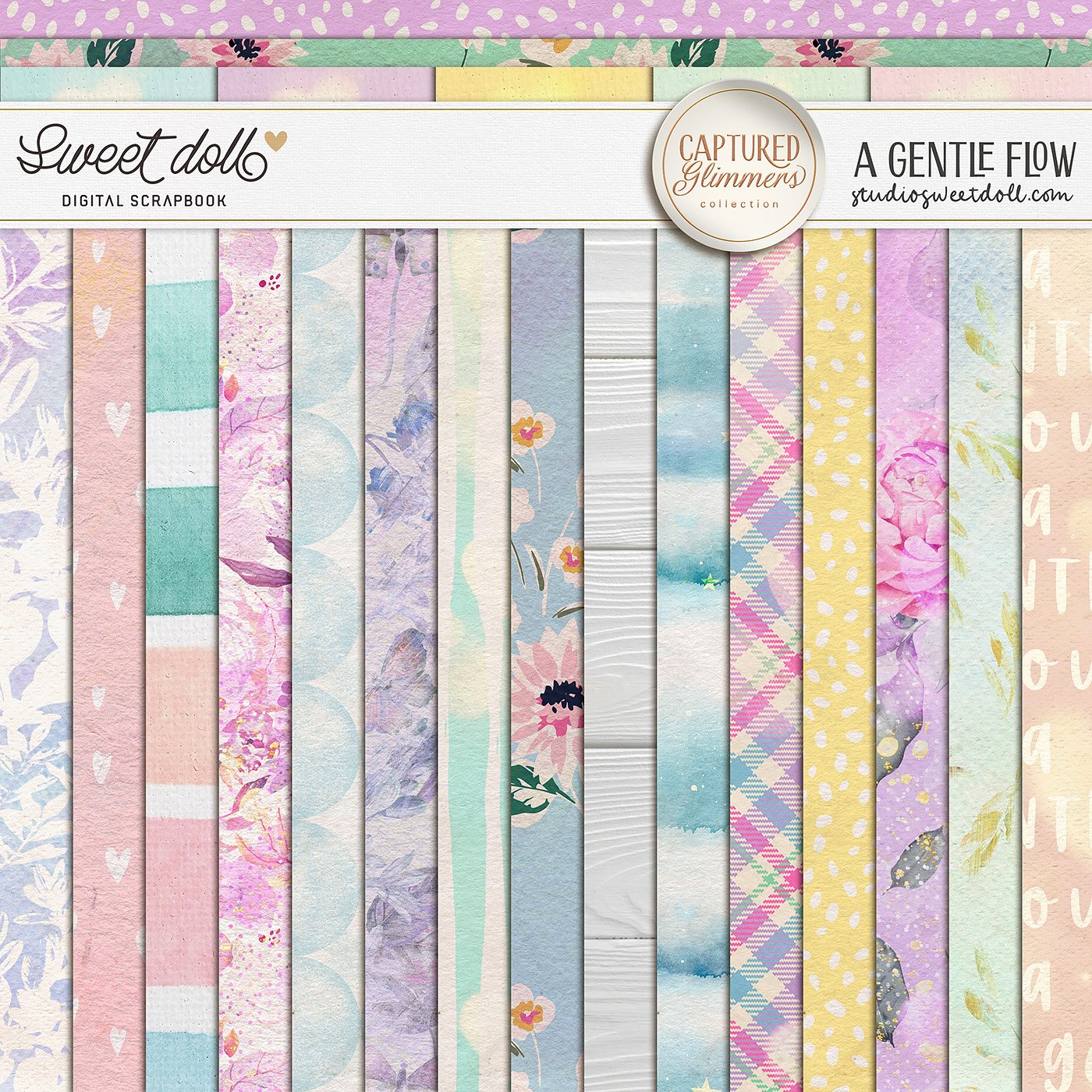Captured Glimmers: A Gentle Flow {papers}