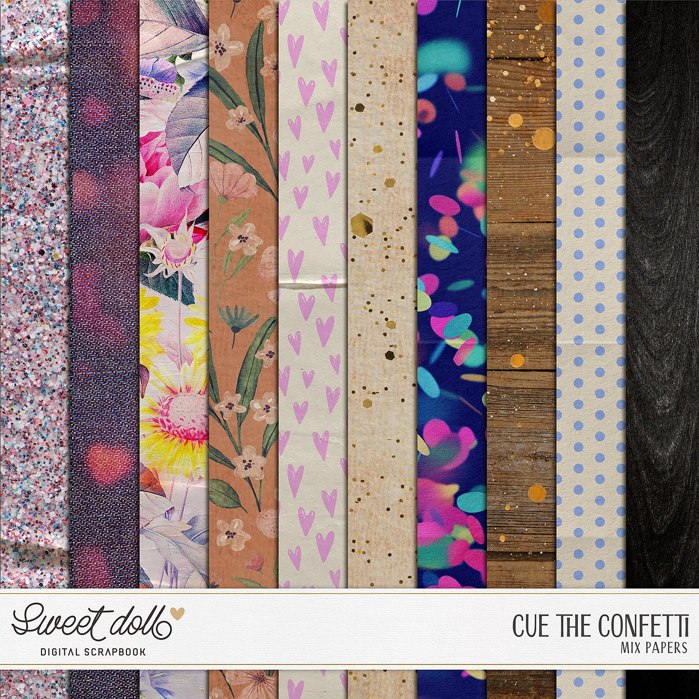 Cue the confetti {Mix Papers}
