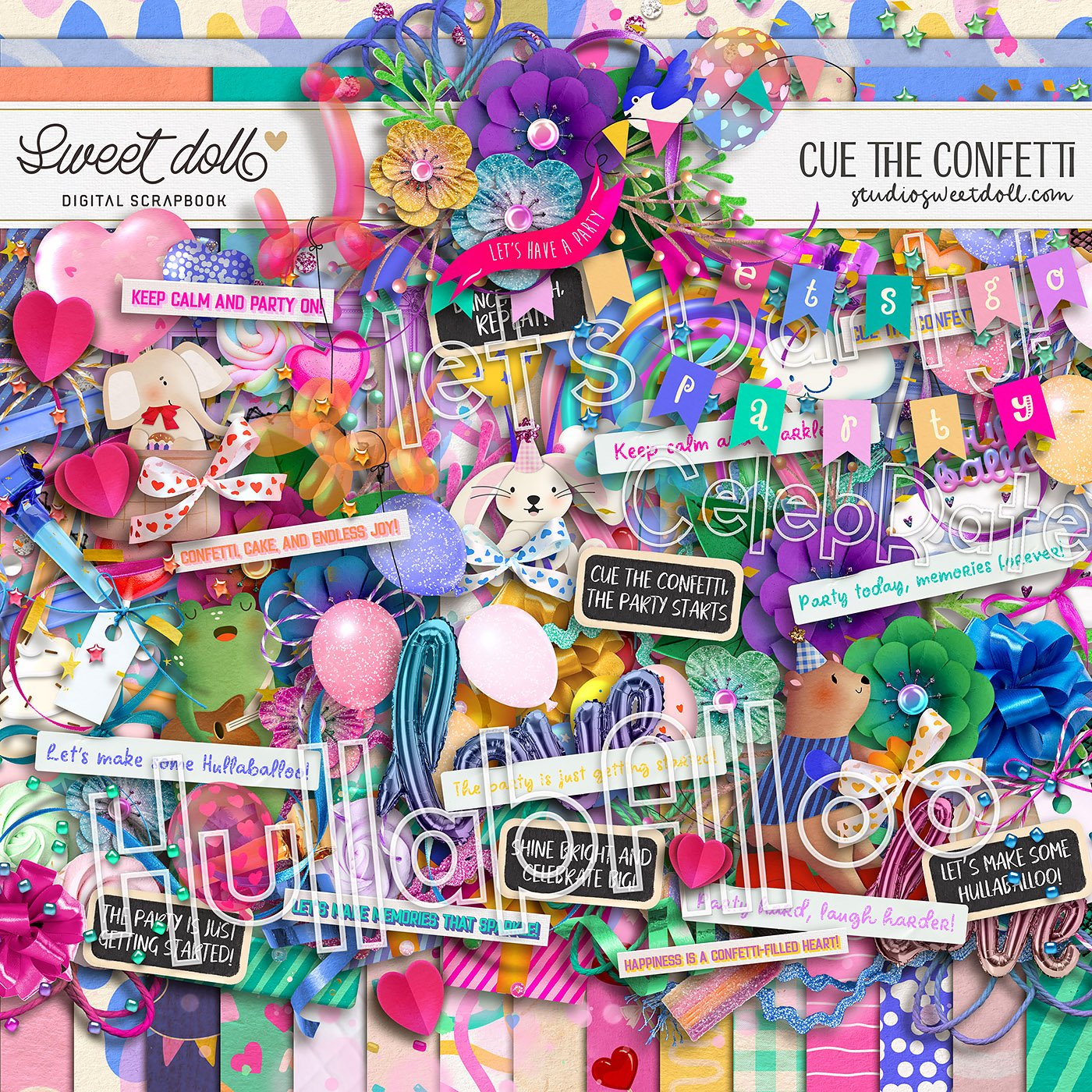 Cue the confetti {full kit}
