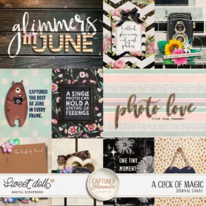 Captured Glimmers: A Click of Magic {cards}
