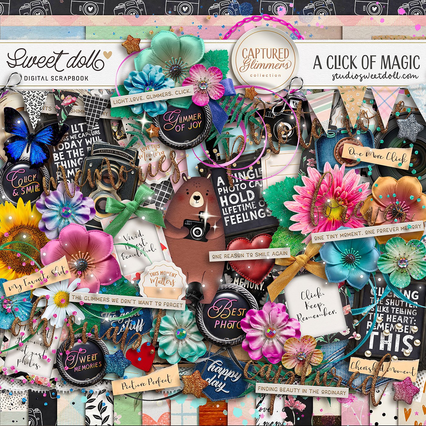 Captured Glimmers: A Click of Magic {full kit}