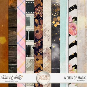 Captured Glimmers: A Click of Magic {mix papers}