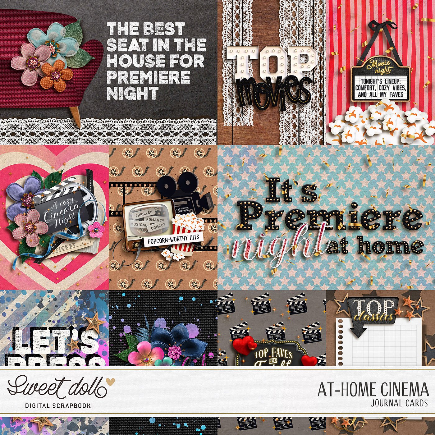 At-Home Cinema {cards}