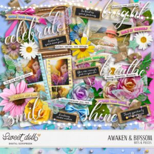 Awaken & Blossom {bits & pieces}