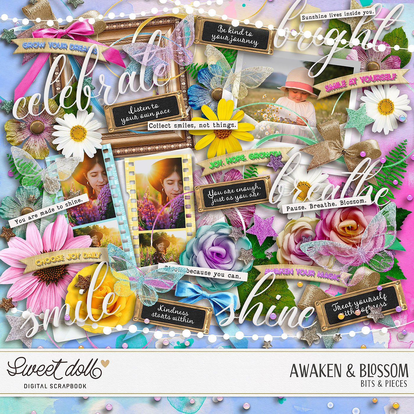Awaken & Blossom {bits & pieces}