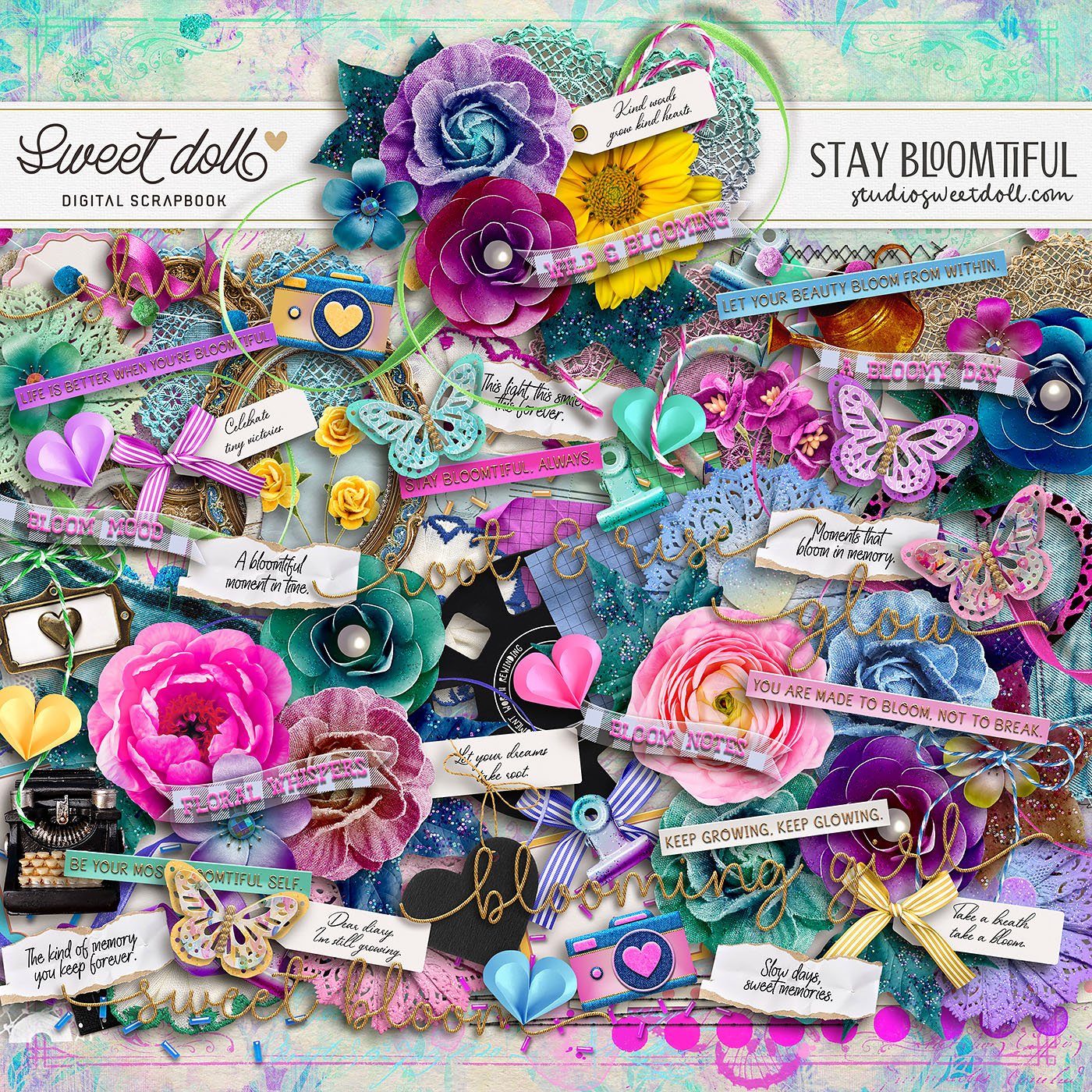 Stay Bloomtiful {elements}