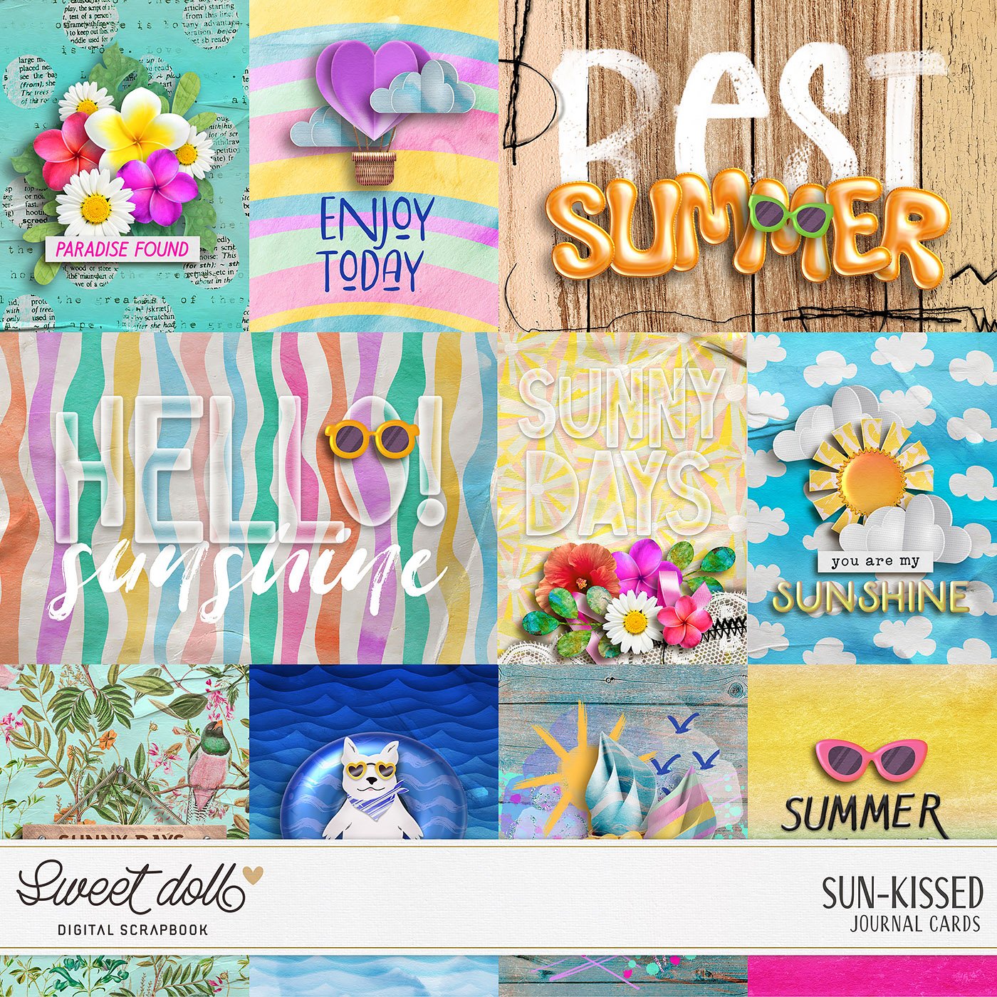 Sun-kissed {cards}