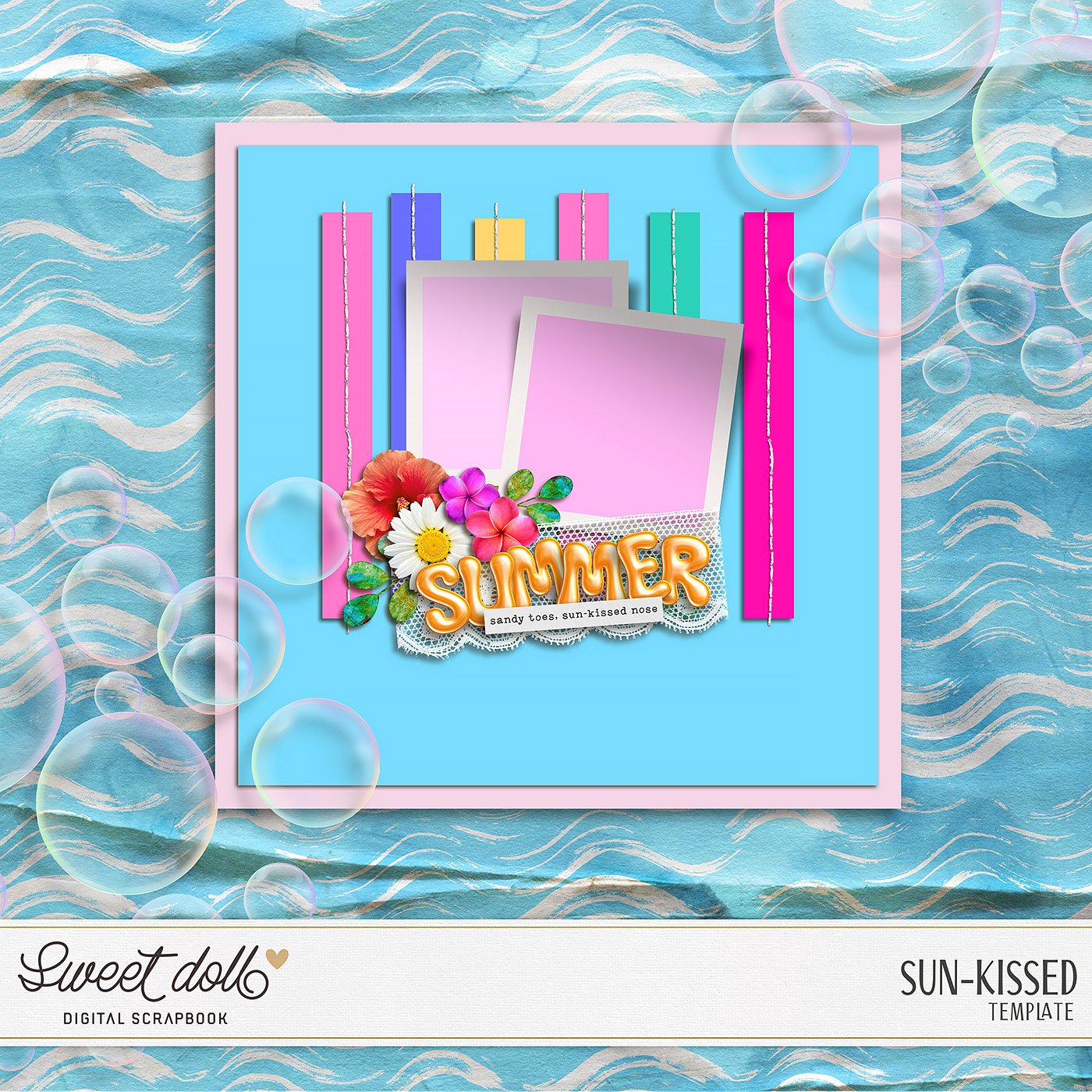 Sun-kissed {template}