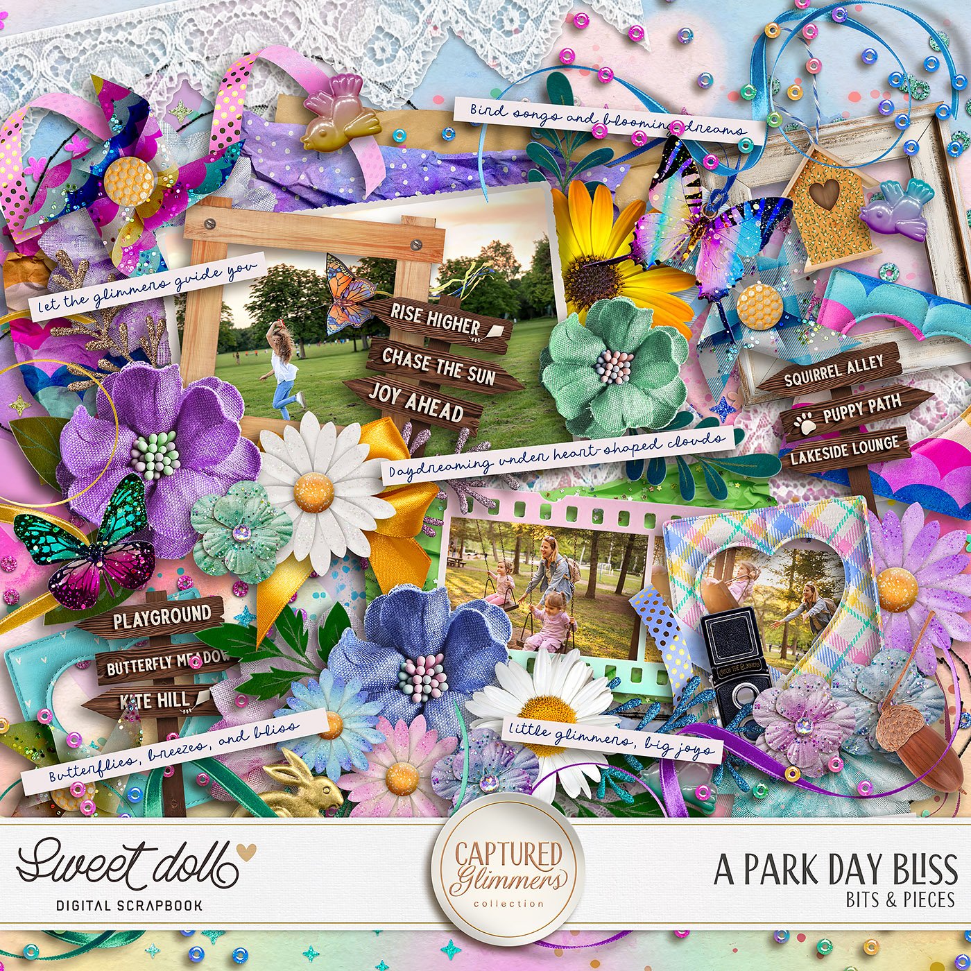Captured Glimmers: A Park Day Bliss {bits & pieces}