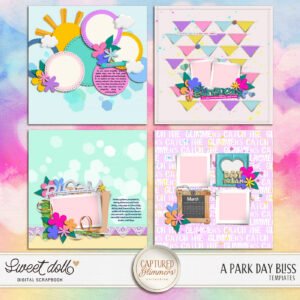 Captured Glimmers: A Park Day Bliss {templates}