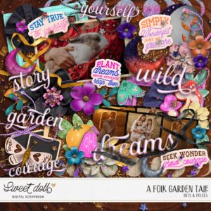 A Folk Garden Tale {Bits & Pieces}