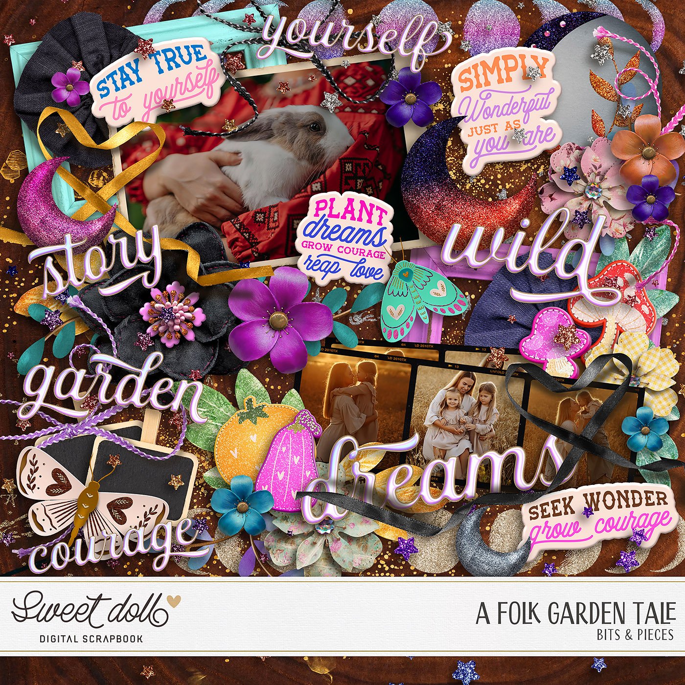 A Folk Garden Tale {Bits & Pieces}