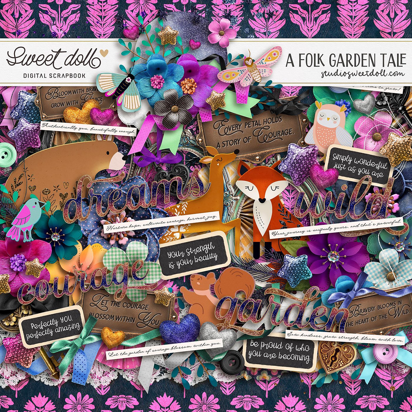 A Folk Garden Tale {elements}