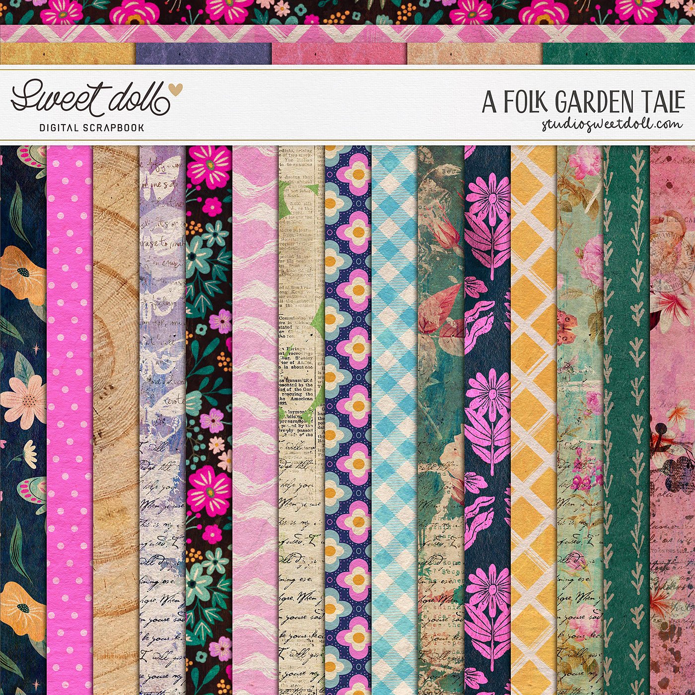 A Folk Garden Tale {papers}