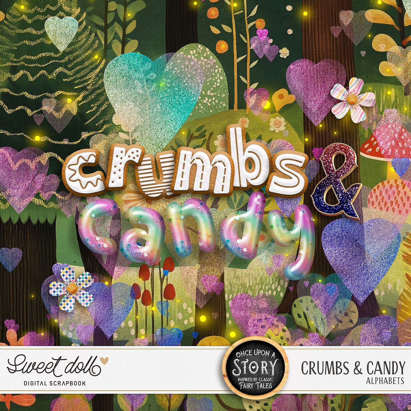 Once Upon a Story: Crumbs & Candy {alphas}