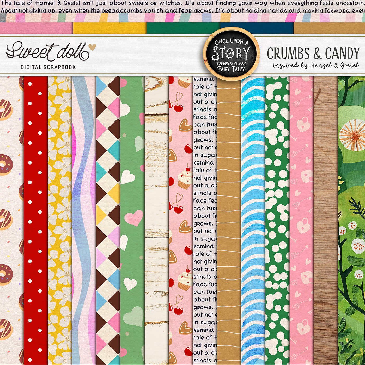 Once Upon a Story: Crumbs & Candy {papers}