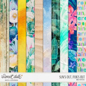Sun’s Out, Fun’s Out {mix papers}