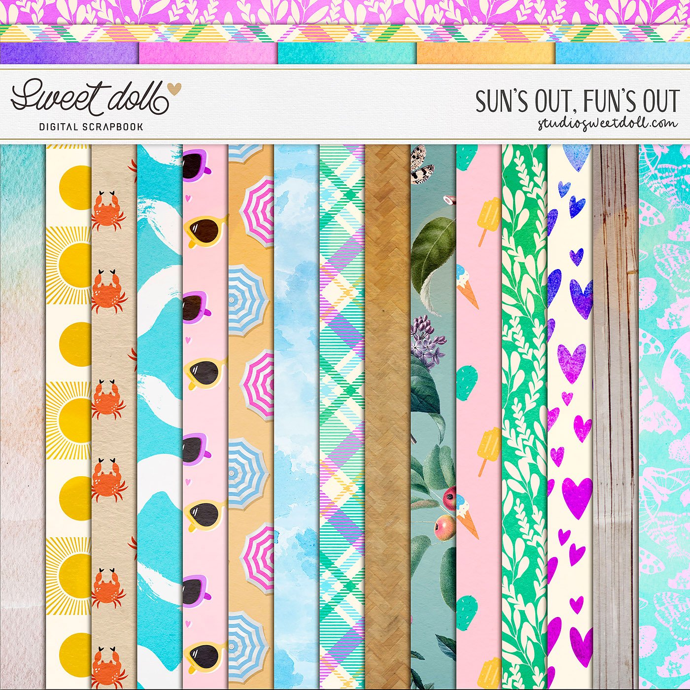 Sun’s Out, Fun’s Out {Papers}