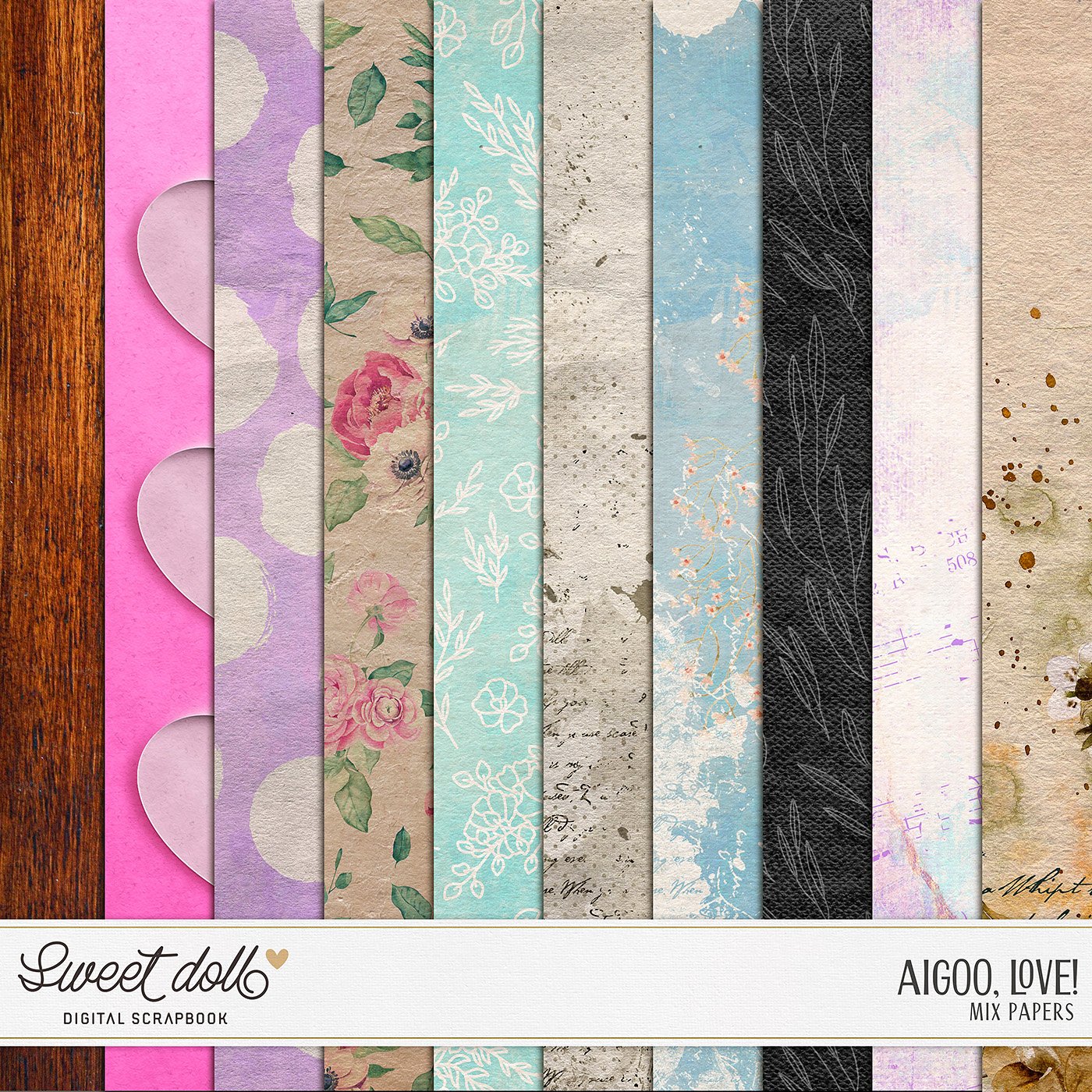 Aigoo, Love! {mix papers}