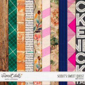 Scout’s Sweet Quest {mix papers}