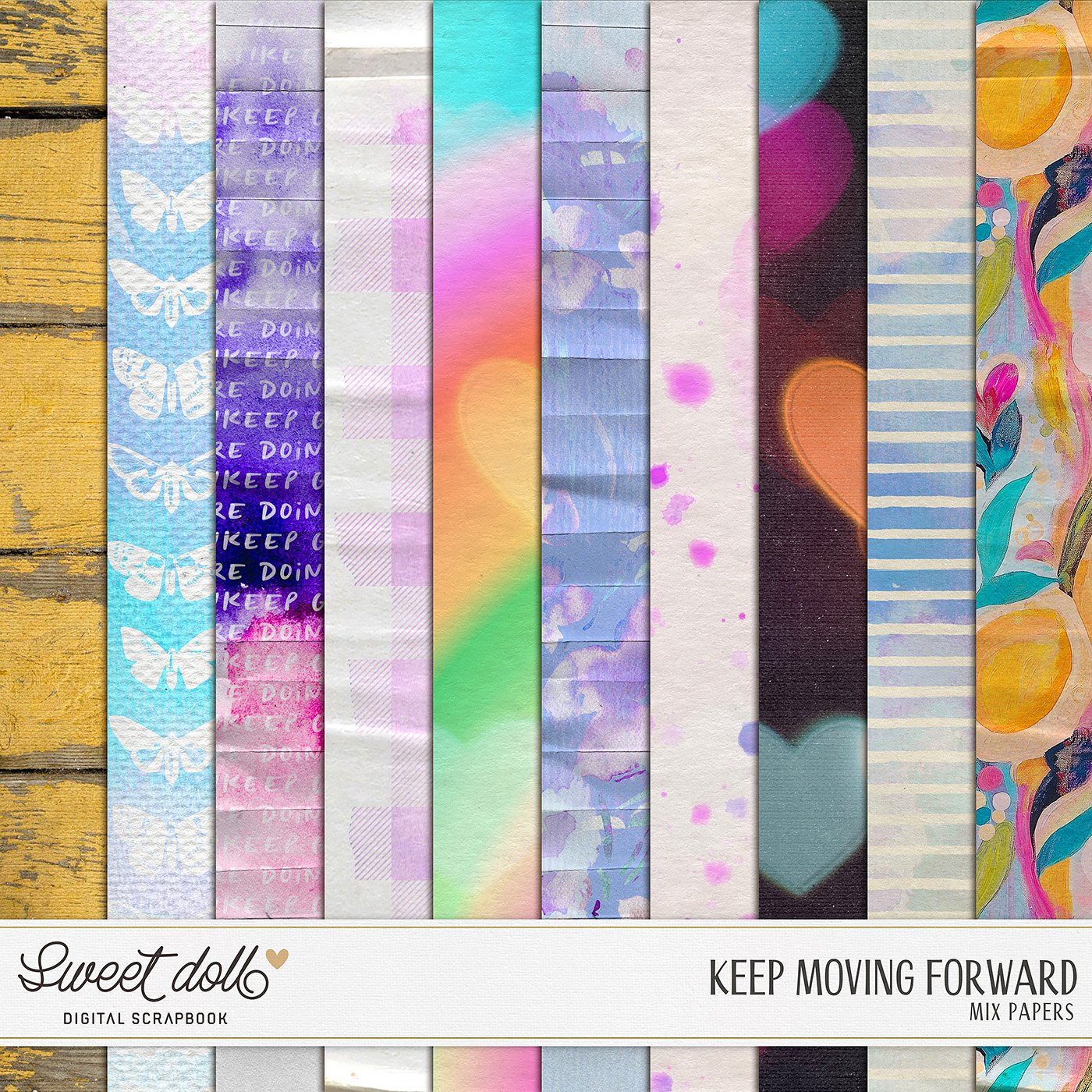 Keep Moving Forward {mix papers}