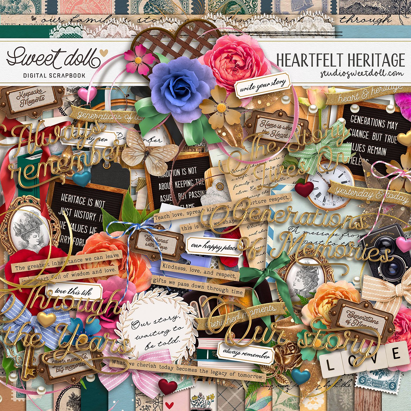 Heartfelt Heritage {full kit}