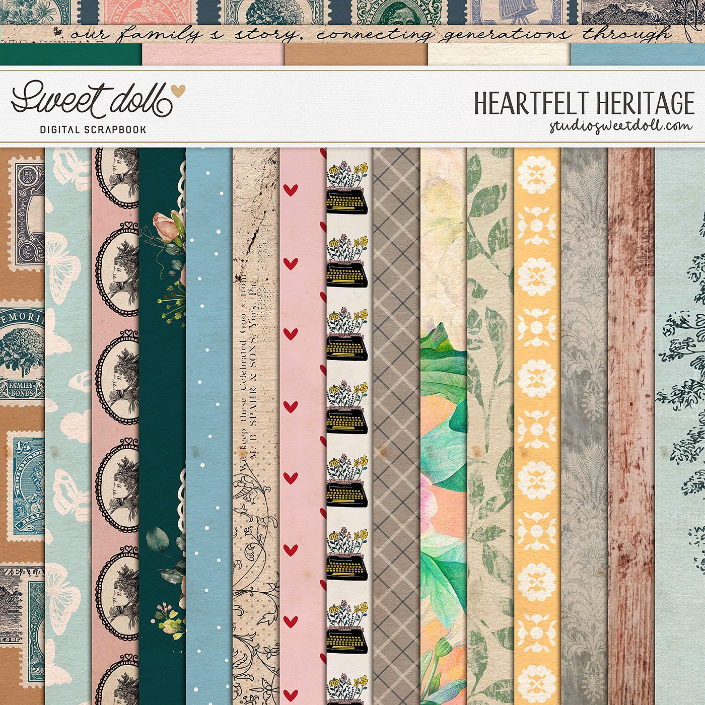 Heartfelt Heritage {papers}