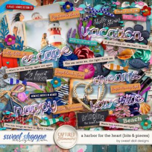 Captured Glimmers: A Harbor for the Heart {bits & pieces}