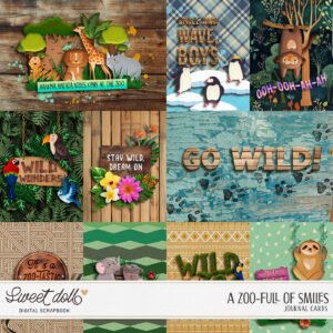 A Zoo-full of Smiles {cards}