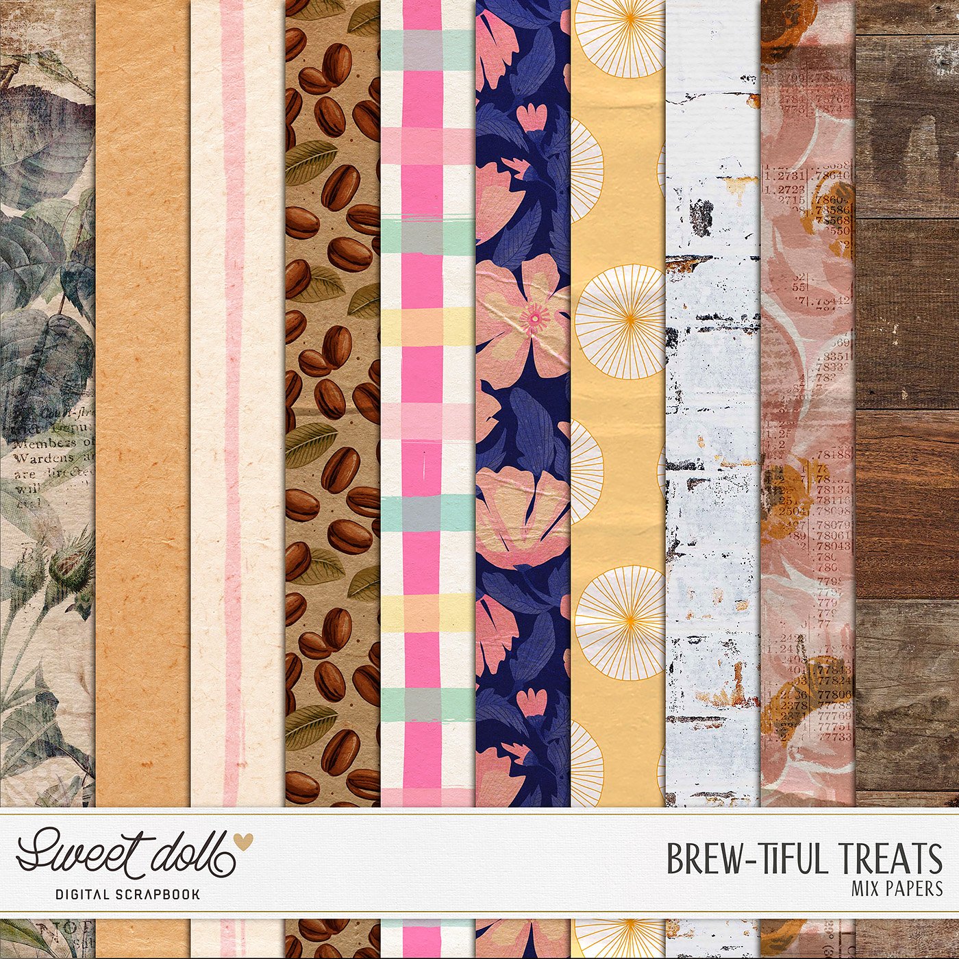 Brew-tiful Treats {mix papers}