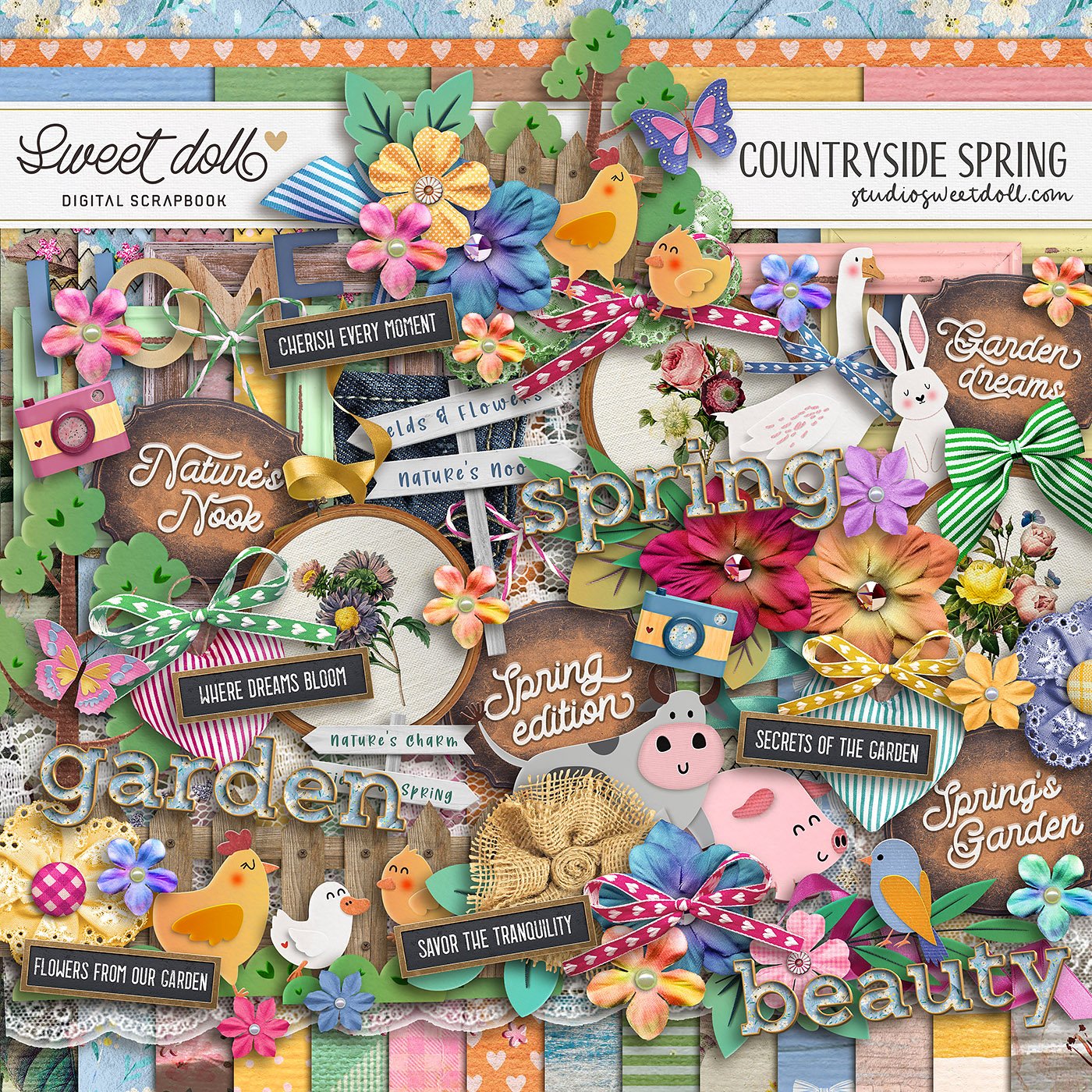 Countryside Spring {full kit}