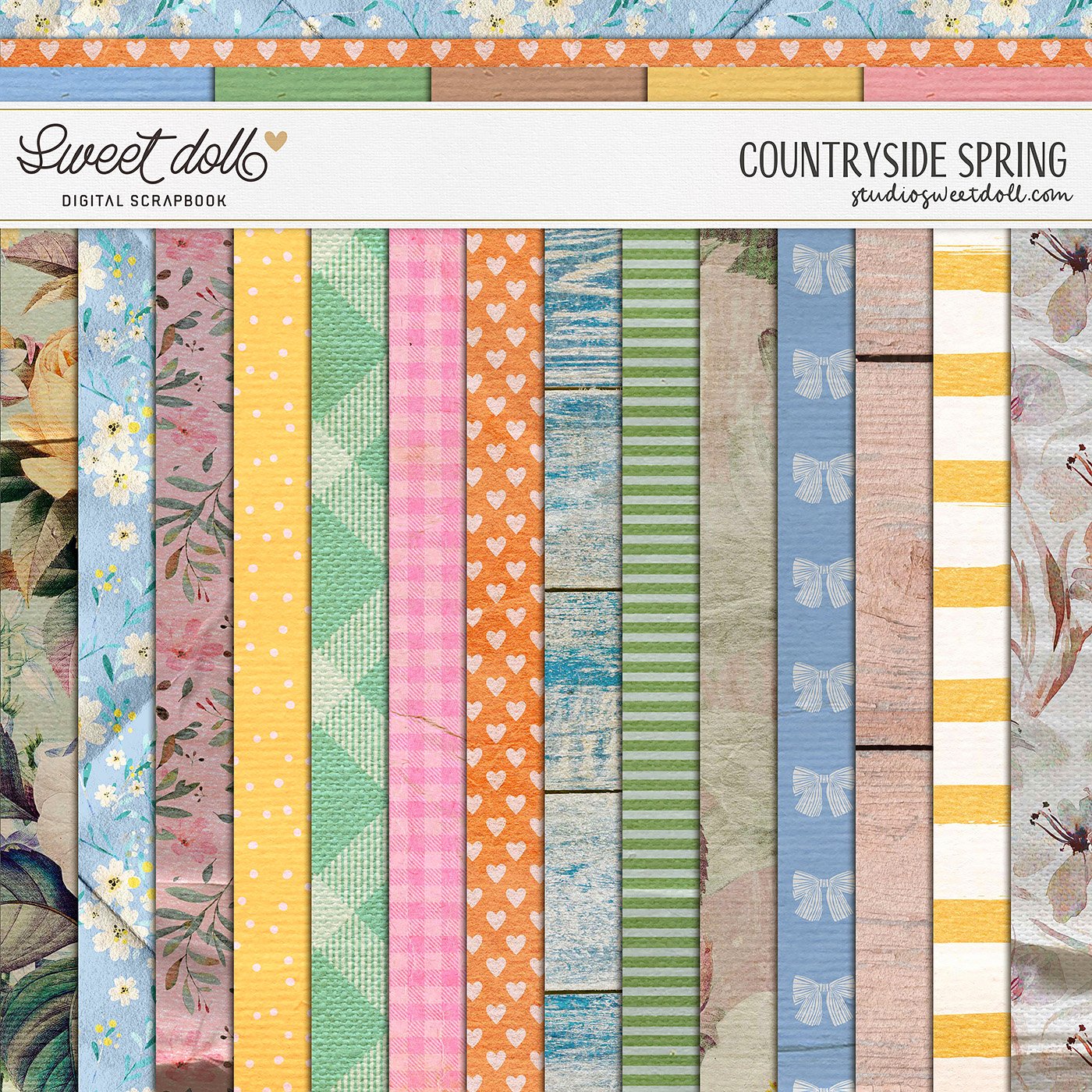 Countryside Spring {papers}