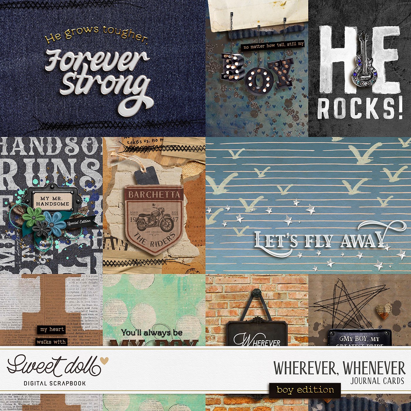 Wherever, Whenever {cards} Boy Edition
