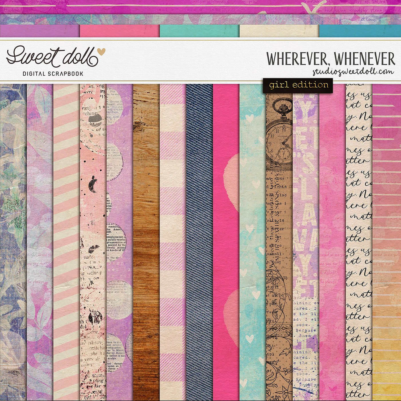 Wherever, Whenever {papers} Girl Edition