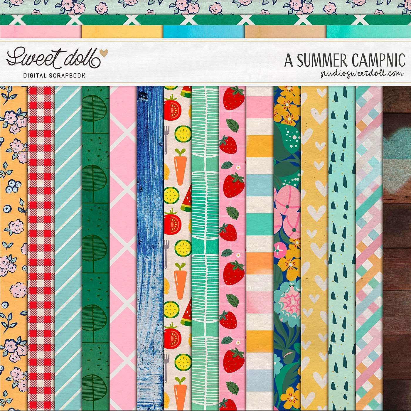 Captured Glimmers: A Summer Campnic {papers}