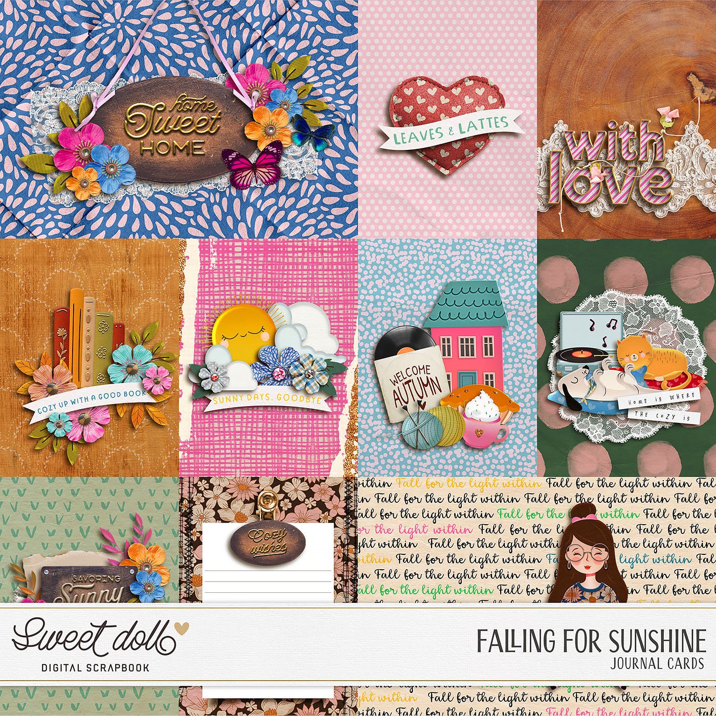 Falling for Sunshine {cards}