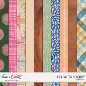 Falling for Sunshine {mix papers}