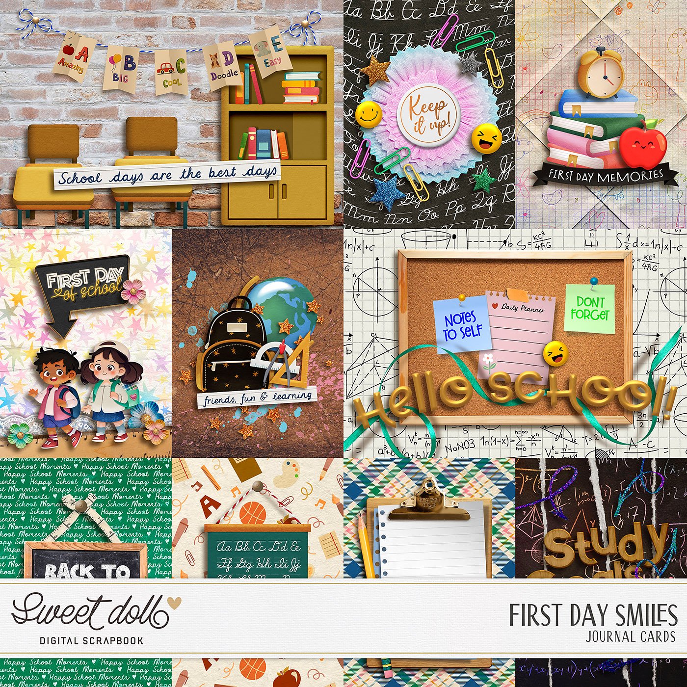 First Day Smiles {cards}