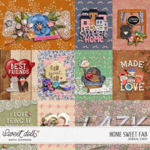 Home Sweet Fall {cards}